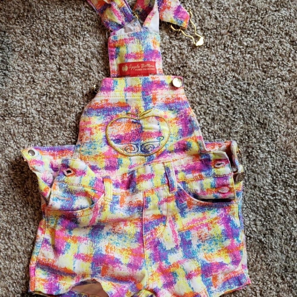 Apple bottoms overalls